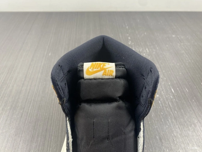 Cheap 1 OG Toe Jordan 555088-711 Yellow High Air 0801
